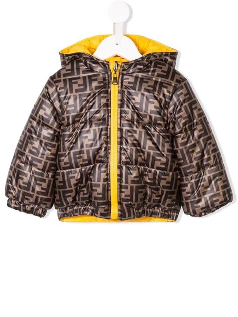 fendi reversible jacket kids|fendi kids shoes.